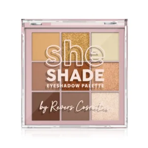 Revers Cosmetics: She Shade Eye Shadow Palette – No 01 Classy Bronze (9g)