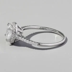 Ασημένιο Δαχτυλίδι S925 με Τετράγωνο Zircon | Square Elegance - Image 3