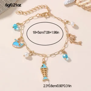 Alternative view of Παιδικό Βραχιόλι "Ocean Treasure" – Με Κοχύλια & Αστερία