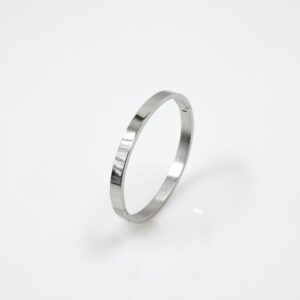 Minimal Silver Bangle | Ασημένια Χειροπέδα "Minimal"