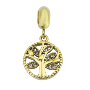 Golden Tree of Life Charm | Charm "Δέντρο της Ζωής & Ευημερίας"