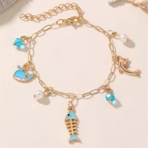 Παιδικό Βραχιόλι "Ocean Treasure" – Με Κοχύλια & Αστερία