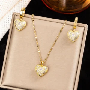 Sparkling Heart Jewelry Set – Η Απόλυτη Έκφραση Αγάπης