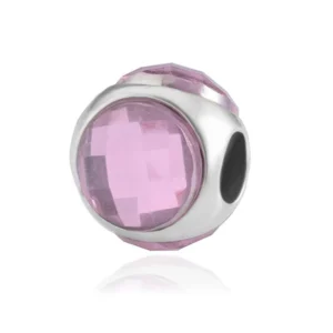 Pink Crystal Radiance | "The Rosy Glow" Bead