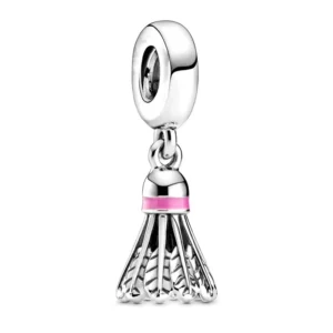 Silver Badminton Shuttlecock Charm / Ασημένιο Charm "Badminton Shuttlecock"