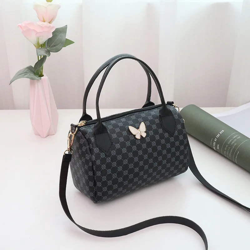 Butterfly Monogram Pillow Bag - Image 6