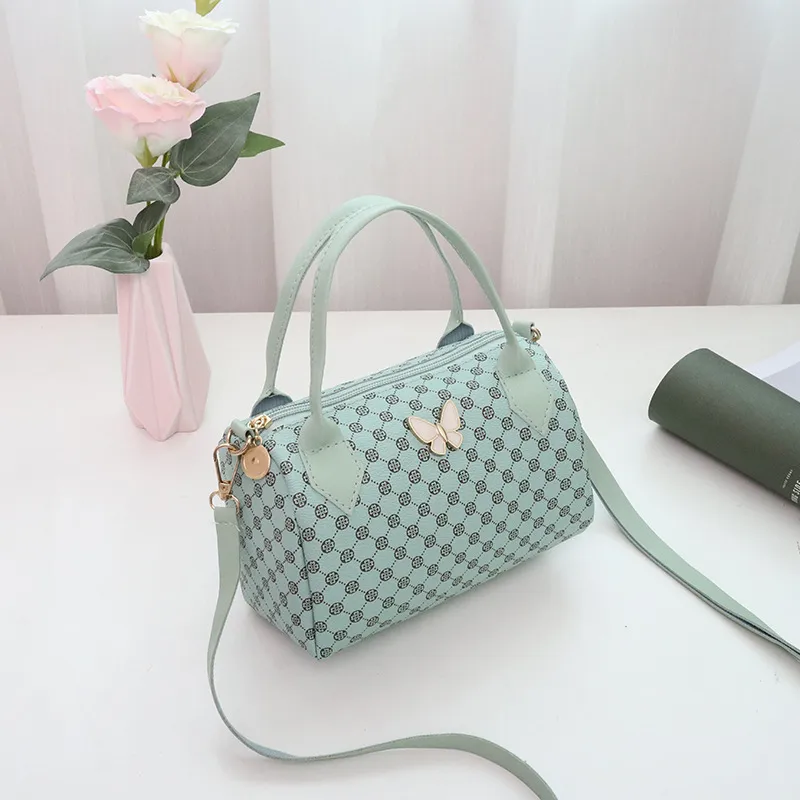 Butterfly Monogram Pillow Bag - Image 2