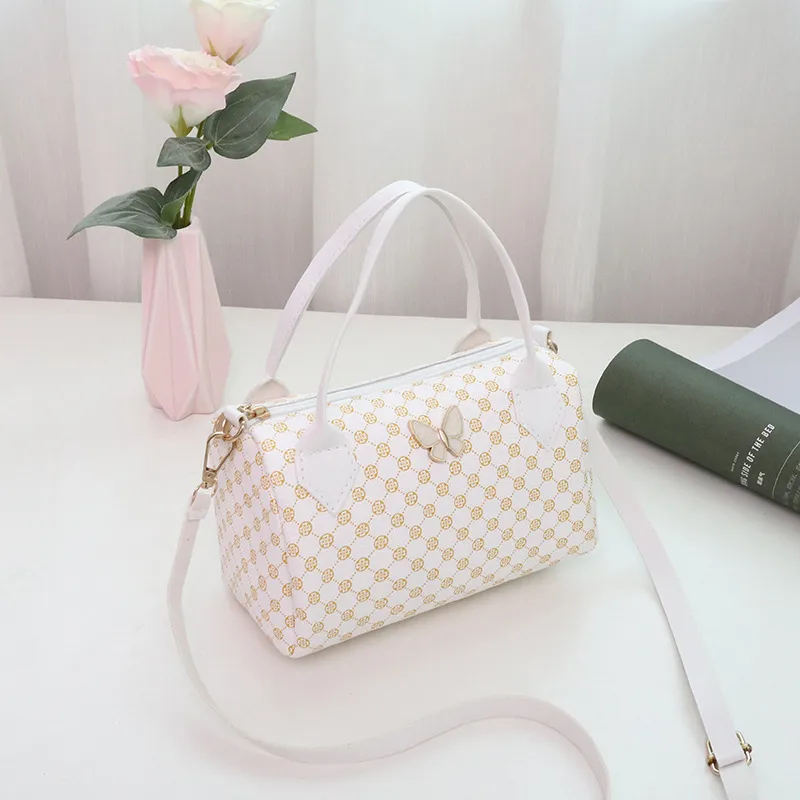 Butterfly Monogram Pillow Bag - Image 3