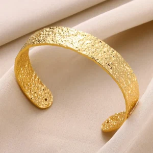 Golden Shimmer Slim Cuff | Χειροπέδα "Glistening Sand"