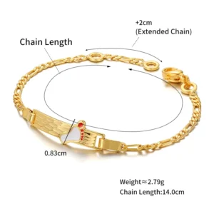 Βραχιόλι Παιδικό Αποτύπωμα / Baby Footprint Bracelet