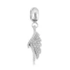 Silver Angel Wing Charm | Charm "Φτερό Αγγέλου & Προστασίας"