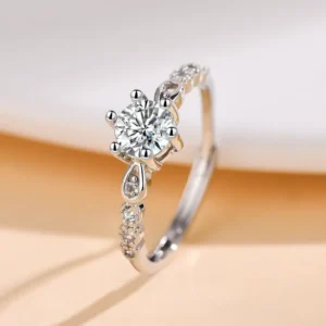 Δαχτυλίδι "Royal Zircon Solitaire" (Adjustable)