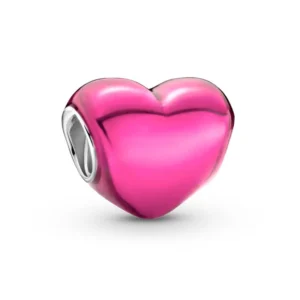 Magenta Love Heart Charm / Charm "Magenta Love" Καρδιά