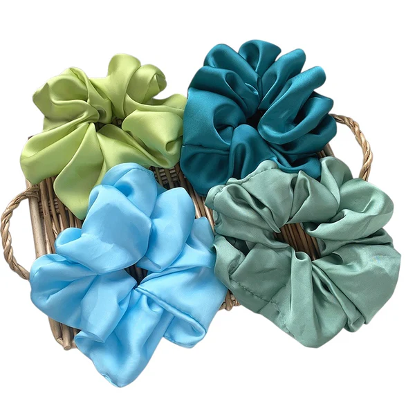 Σατινέ Scrunchie — Satin Silk Scrunchie