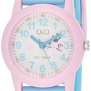 Παιδικό Ρολόι Q&Q Kitty Pink & Blue / Q&Q Kitty Pink & Blue Kids' Watch - Image 4