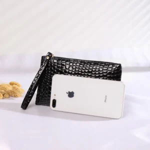 Alternative view of Croco Glam Mini Clutch