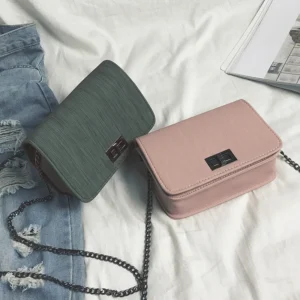 Linear Texture Mini Crossbody